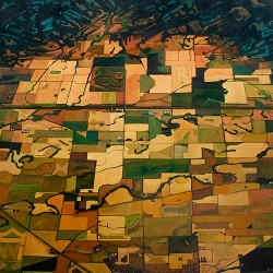 oil on canvas, 48 x 48", 2009