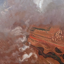 oil on canvas, 17 x 17", 2008